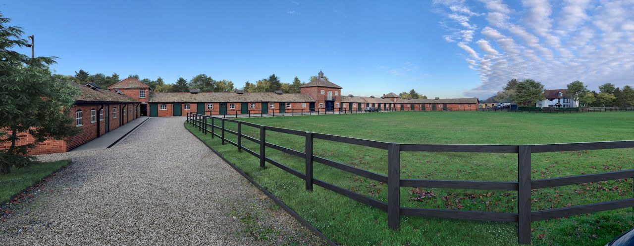 Case Study 3 Stable Building Conversion to residential units, Kent After CGI